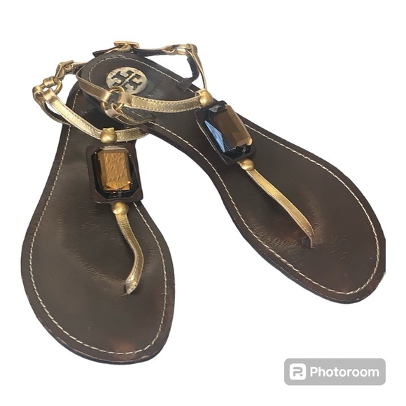 Tory Burch Shoes - TORY BURCH JEWEL STONE SANDALS